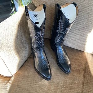 Vintage Tony Lama Black Men’s Western Boots